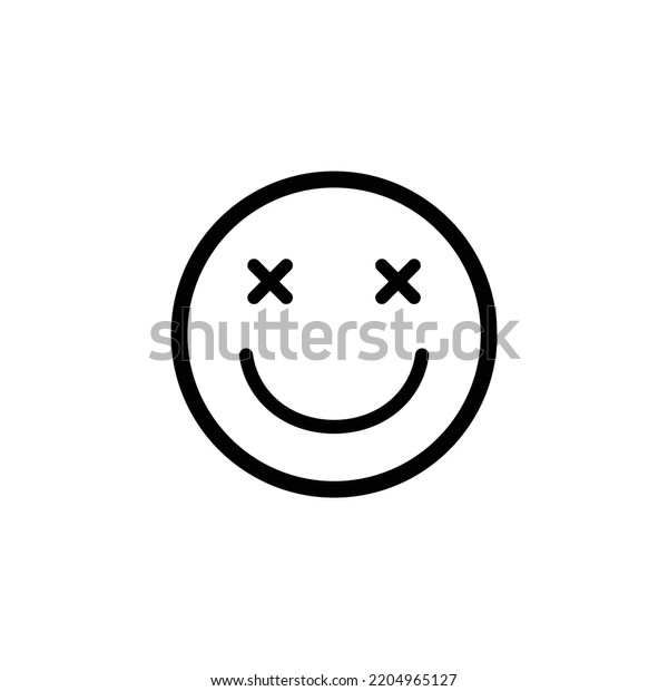 Smile Icon Emoticon Vector Symbol Stock Vector (Royalty Free ...