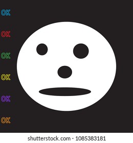 smile, icon illustration