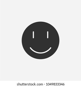 Smile icon illustration isolated vector sign symbol