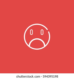Smile icon illustration isolated vector sign symbol