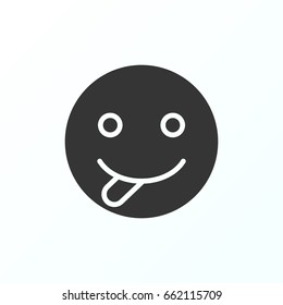 Smile icon illustration isolated vector sign symbol