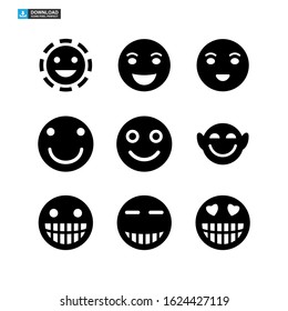 smile icon isolated sign symbol vector illustration - Collection of high quality black style vector icons
