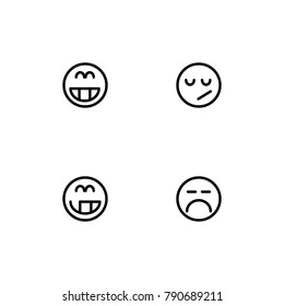 Smile Icon Line