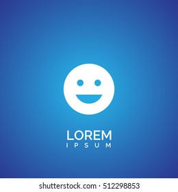 smile icon. smile logo
