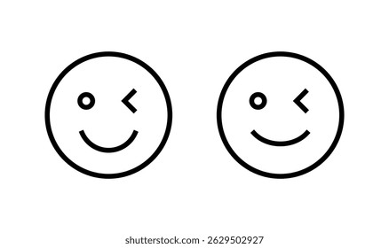 Smile icon logo design. smile emoticon icon. feedback sign and symbol