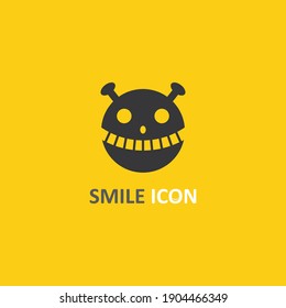 icono de sonrisa, sonrisa, logo diseño vector diseño feliz emoticono Negocios, diseño divertido y felicidad emocional vectorial 