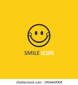 smile icon, smile, logo vector design happy emoticon Business, funny design and vector emoji happiness 