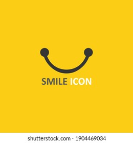 icono de sonrisa, sonrisa, logo diseño vector diseño feliz emoticono Negocios, diseño divertido y felicidad emocional vectorial 