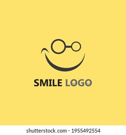 smile icon, smile, logo vector design happy emoticon Business, funny design and vector emoji happiness 