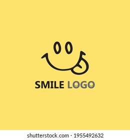 smile icon, smile, logo vector design happy emoticon Business, funny design and vector emoji happiness 