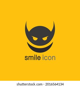 icono de sonrisa, sonrisa, logo diseño vector diseño feliz emoticono Negocios, diseño divertido y felicidad emocional vectorial 