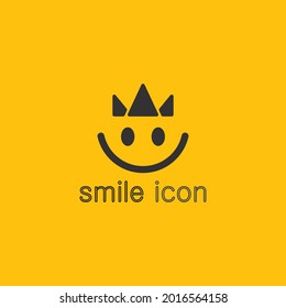 smile icon, smile, logo vector design happy emoticon Business, funny design and vector emoji happiness 
