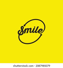 icono de sonrisa, sonrisa, logo diseño vector diseño feliz emoticono Negocios, diseño divertido y felicidad emocional vectorial 