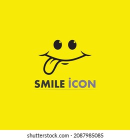 smile icon, smile, logo vector design happy emoticon Business, funny design and vector emoji happiness 