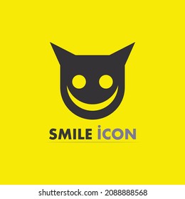 smile icon, smile, logo vector design happy emoticon Business, funny design and vector emoji happiness 