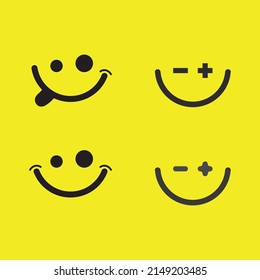 smile icon, smile, logo vector design happy emoticon Business, funny design and vector emoji happiness 