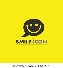 smile icon smile logo vector design happy emoticon business funny design vector emoji happiness