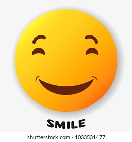 Smile icon Logo Vector Template Design. on a white background.