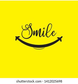 Smile icon Logo Vector Template Design - Vector