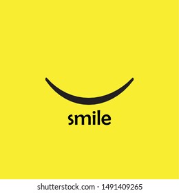 Smile icon Logo Vector Template Design