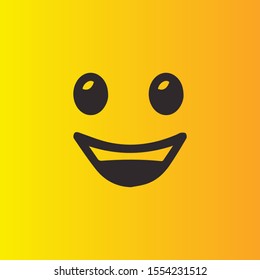 Smile icon Logo Vector Template Design. EPS 10