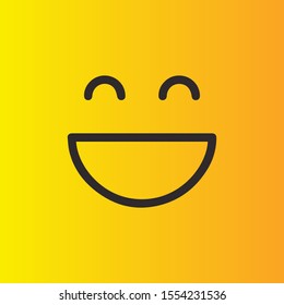 Smile icon Logo Vector Template Design. EPS 10