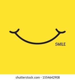 Smile icon Logo Vector Template Design