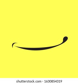 Smile icon Logo Vector Template Design background