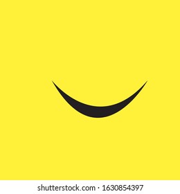 Smile icon Logo Vector Template Design background