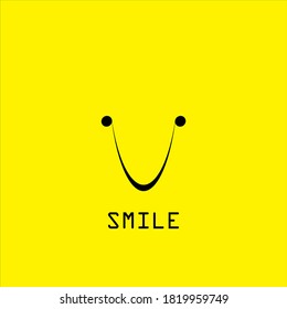 Diseño de plantillas de vectores de logotipos de iconos sonrisas
