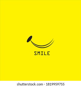Diseño de plantillas de vectores de logotipos de iconos sonrisas
