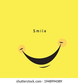 Smile icon Logo Vector Template Design