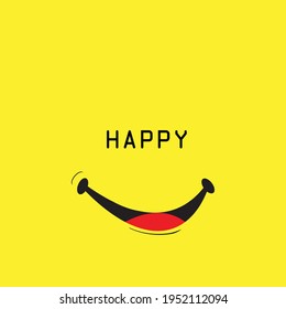 Smile icon Logo Vector Template Design