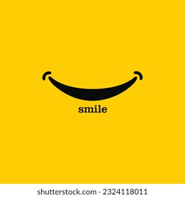 Smile icon Logo Vector Template Design 1