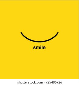 Smile icon Logo Vector Template Design