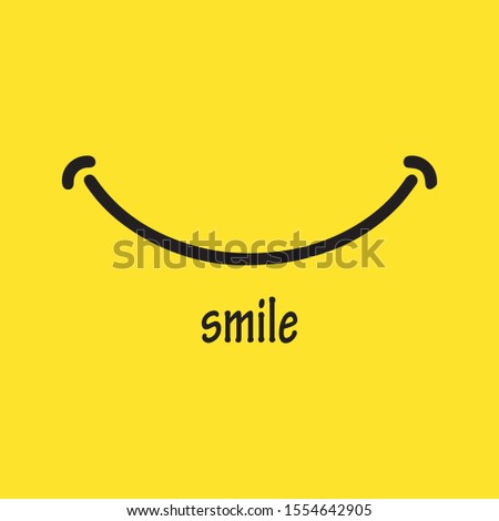 Smile icon Logo Vector Template Design