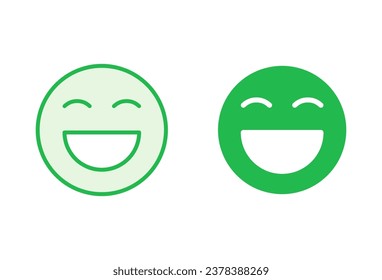 smile icon set. smile emoticon icon. feedback 