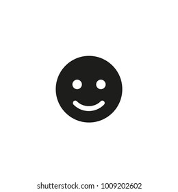 smile icon. sign design