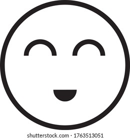 smile icon special vector design
