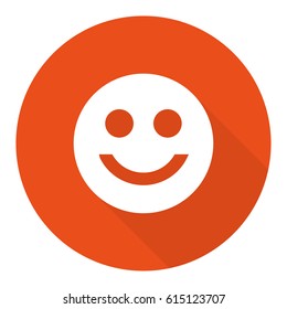 Smile icon stock vector illustration flat design