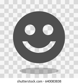 Smile icon stock vector illustration flat design
