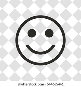 Smile icon stock vector illustration flat design