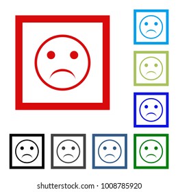 Smile Icon in trendy flat style. Happy face symbol for your web site design, logo, app, UI. Vector illustration, EPS10.