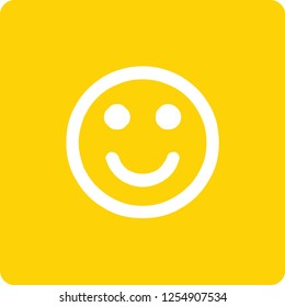 smile icon for user interface