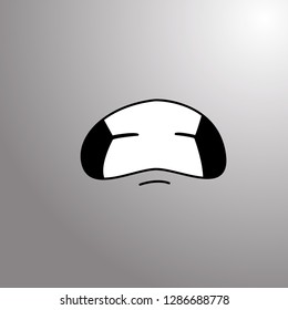 smile icon, vector