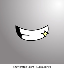 smile icon, vector
