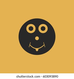 smile icon vector