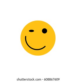 Smile icon vector