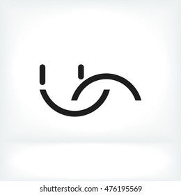 smile icon, vector best flat icon, EPS