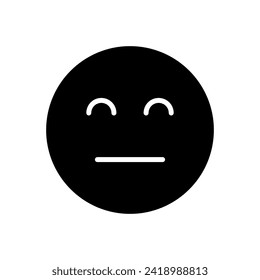 smile icon vector. smile emoticon icon. feedback 